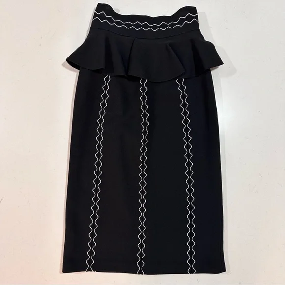 Alexander McQueen Stretch-Jersey Midi Skirt - Size S - Picture 5 of 16